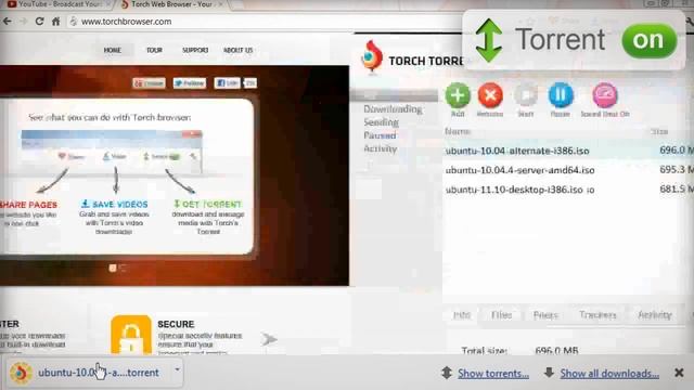 Torch Browser смотреть онлайн