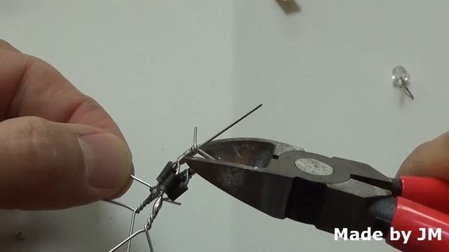 Batteryless torch light from Old scanner components