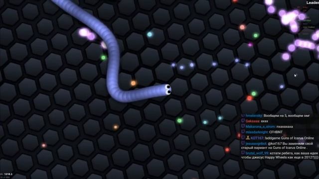 ЭМОЦИИ НА ПРЕДЕЛЕ! - slither.io смотреть онлайн