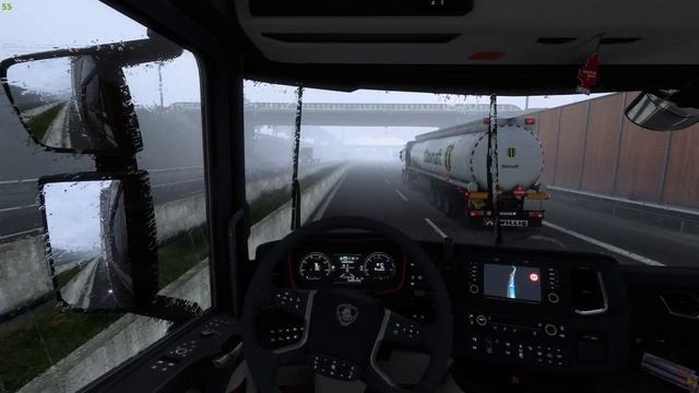 Scania R (Tandem) [ETS2 Gameplay]