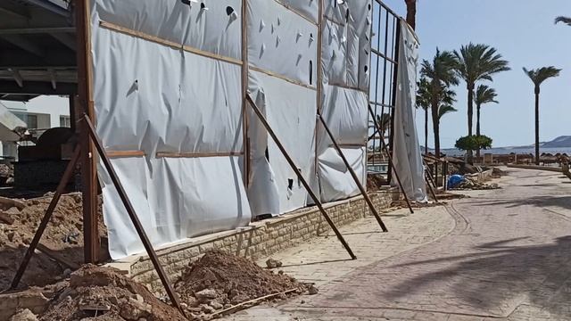 ЕГИПЕТ 2024| Sunrise Remal Beach 5* .Обзор пляжа. Когда закончат ремонт
