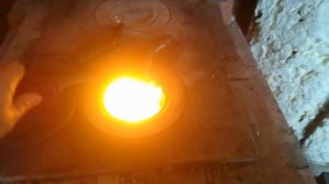 1)Печь на отработке кирпичная с водяным контуром в доме. Часть 1.