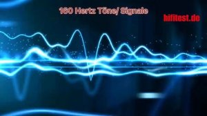 160 Hz Sine Wave Tone Signal / Sinus-Ton-Signal160 Hertz - CD Quality