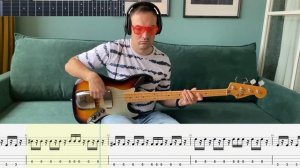 Альянс - На заре (Партия баса и с табами и нотами)