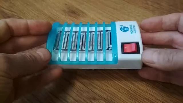 2 in 1 Mini LED Lamp Mosquito Killer - 220V - EU PLUG BLUE from Gearbest смотреть онлайн