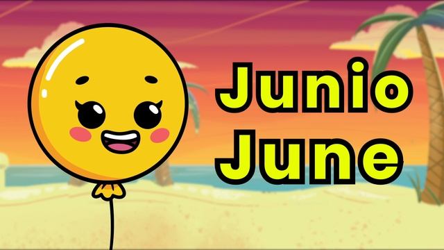 Canción Para Aprender Inglés 😁- Los Meses - Canción Infantil Para Aprender Inglés