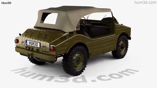 Porsche 597 Jagdwagen 1955 3D model by 3DModels.org смотреть онлайн