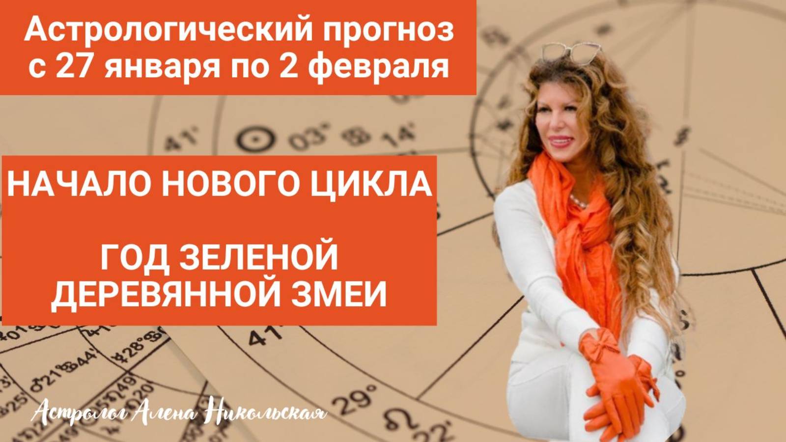 Астрологический прогноз Алёны Никольской на неделю с 27 января по 2 февраля