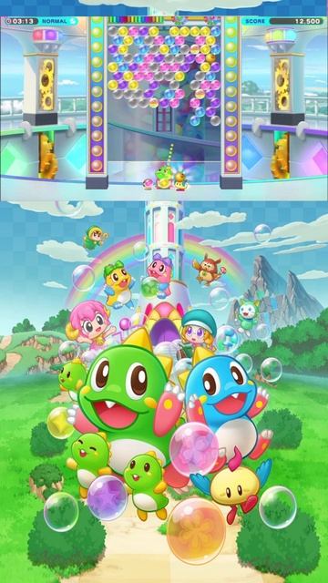 Puzzle Bobble Everybubble! Special endless stage: Baron's Tower #puzzlebobble #shorts #youtubeshort смотреть онлайн