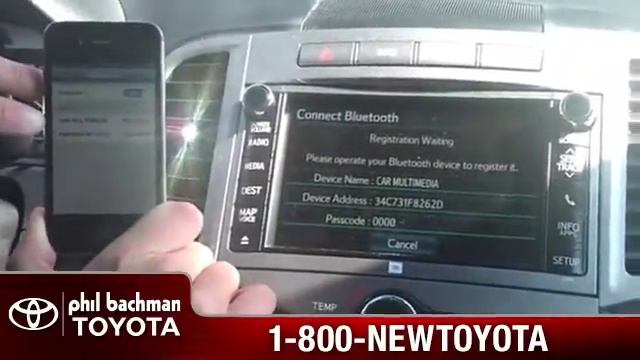 How to pair or add a phone with bluetooth to a 2013 Toyota Venza смотреть онлайн