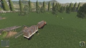 Farming Simulator 19. Карта Green_World(Зеленый Мир). Зарабатываю на лесопилку!