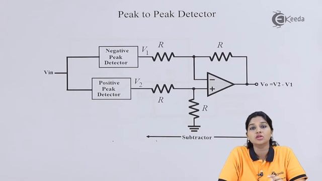 Peak To Peak Detector | Non Linear Applications Of Operational Amplifier | EXTC Engineering