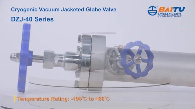 Cryogenic Vacuum Jacketed Globe Valve - DZJ-40 Series смотреть онлайн