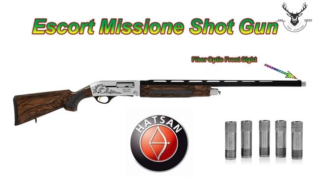 Hatsan Escort Missione Semi Automatic Shotguns Made in Turkey, смотреть онлайн