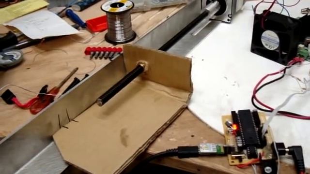 Stepper Motor control with Parallax Propeller смотреть онлайн
