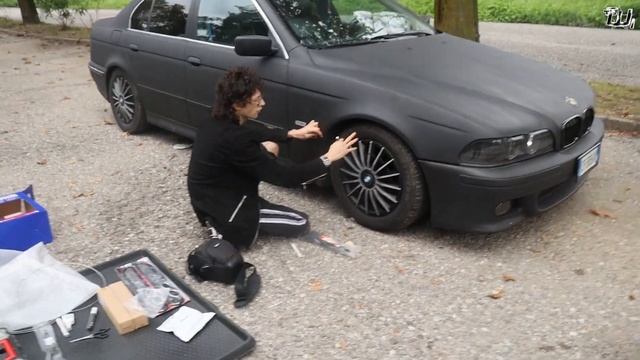 ewi bmw e39 ammortizzatori mts technik copricerchi sparco e scarichi finti смотреть онлайн
