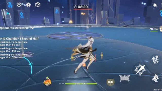 Ningguang+Albedo Duo Floor12 Second Half | Genshin Impact смотреть онлайн