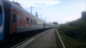 ЭП1М-682 с поездом №286 Новороссийск - Мурманск