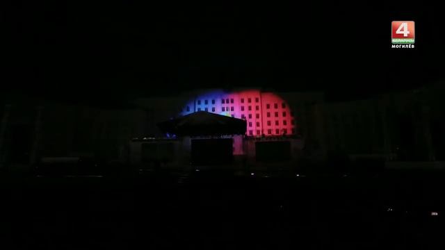 3D mapping show, Могилев, площадь Ленина, 01 07 2017 смотреть онлайн