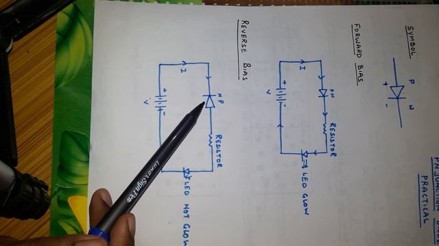 PN junction diode forward and reverse bias | PN junction diode Experiment смотреть онлайн