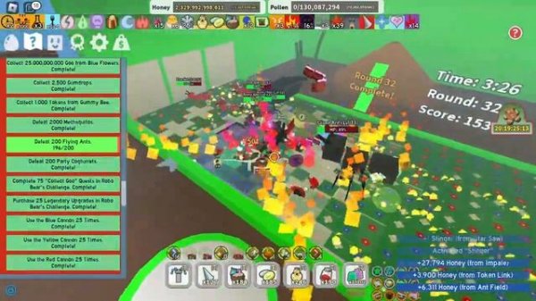 Complete Gummy Bear Quest and Opening 14th Gift Box | Bee Swarm Simulator