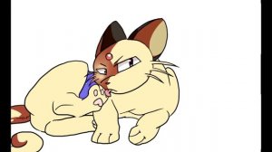 Day 53: Pokemon Persian Speedpaint [Sai]