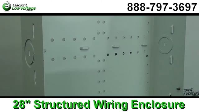 Structured Wiring Enclosure Box 28" - Home Automation смотреть онлайн