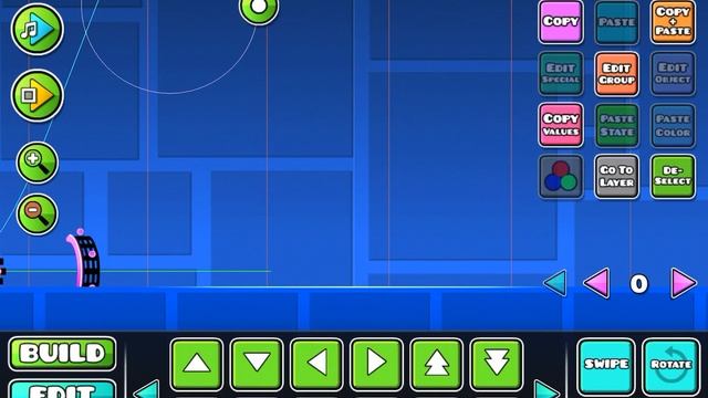 Обучение:как сделать Двигающиеся объекты|Geometry Dash смотреть онлайн