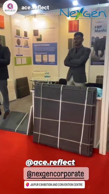 Nexgen - FRP Manhole cover | Exhibition Jaipur Aug-2022 | @acetechexhibition смотреть онлайн