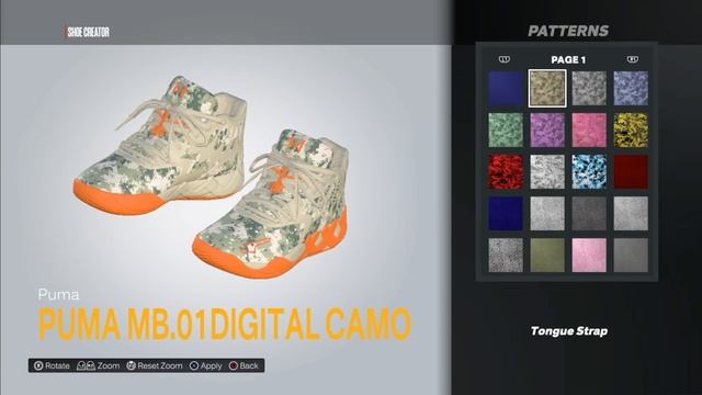 How To MAKE Puma MB.01 "Digital Camo" In NBA 2k23 - Shoe Creator смотреть онлайн