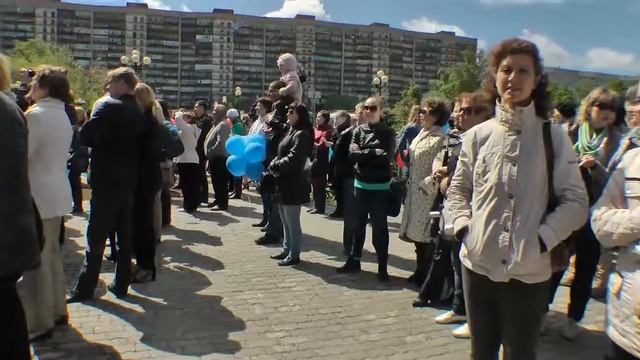 хор на площади 400 лет Тюмени смотреть онлайн