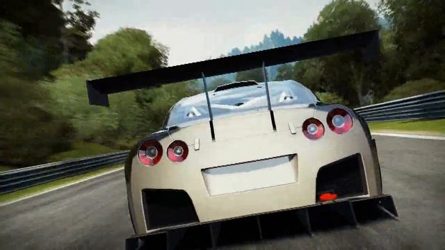 NFS Shift 2 Nissan GTR vs Pagani Huyara on the Nurburgring смотреть онлайн