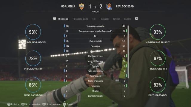 EA SPORTS FC 24_Real Sociedad Season 23/24 realistic sliders new Gameplay смотреть онлайн