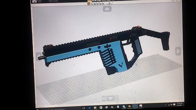 Custom Lego Gun MOC: BJI Vector-X смотреть онлайн