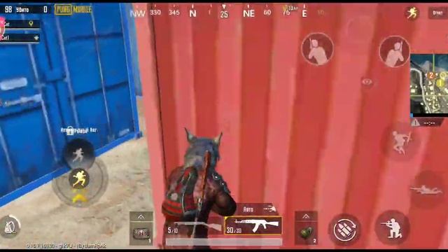 PUBG Mobile. Пробуем играть в 4 пальца. смотреть онлайн