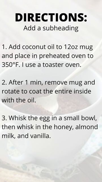 Keto Chocolate Mug Cake - Low Carb Keto Dessert Recipe