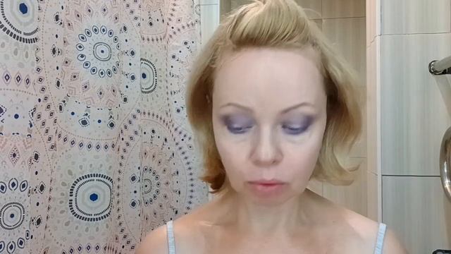 ФИОЛЕТОВАЯ💜 пуд...Ой🤦♀️МАКИЯЖ ☝️бысто и легко👍самое то в 40+😉#макияж #фиолетовый #женщина смотреть онлайн