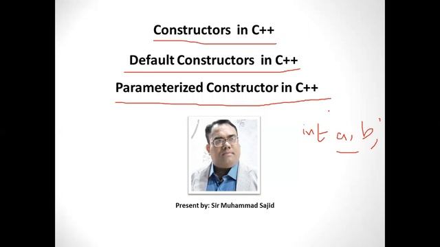 Constructors in C++ | Default Constructors in C++ |Parameterized Constructor in C++.. смотреть онлайн