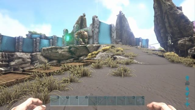 Ark Survival: 2 Man Raid Team vs Tek Base смотреть онлайн