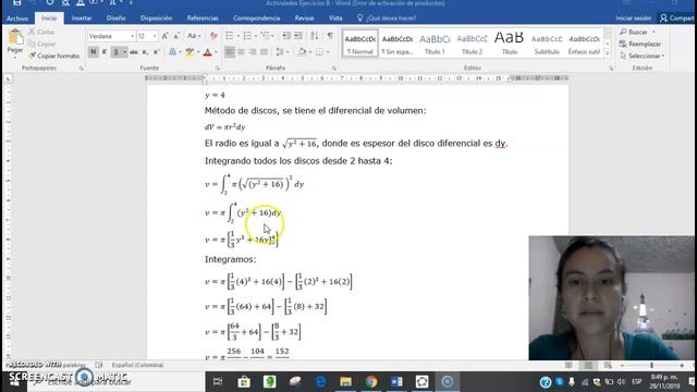 Sustentación Tarea 3 - Calculo Integral – Natalia Rodríguez