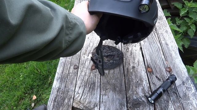 Test ATACTICAL A1S and use as a HELMET Flashlight смотреть онлайн