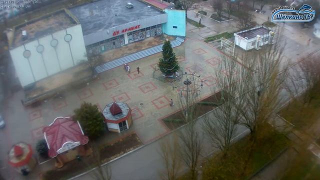 Центр Щёлкино, 27.12.2014 - Time-lapse с камеры 3