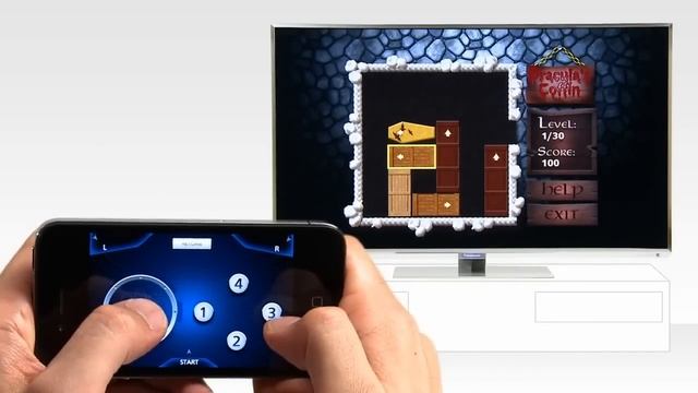 VIERA remote App Version 2.0 - Gamepad Operation смотреть онлайн