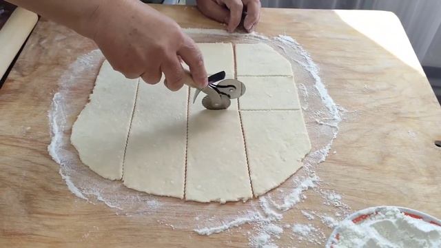 Творожное печенье с изюмом. смотреть онлайн