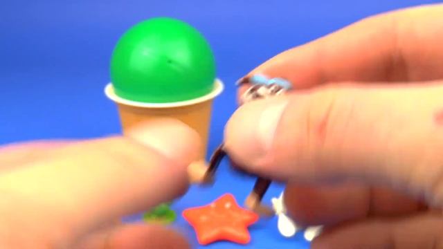 Шарики Разноцветные с СЮРПРИЗОМ! Игрушки Киндер ВНУТРИ смотреть онлайн