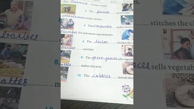 CLASS 1 GK LESSON 4 HELPING HAND AND LESSON 5 SAVE WATER