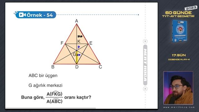 Üçgende Alan-4 | 60 Günde TYT-AYT Geometri Kampı | 17.Gün | 2023 | #geometri #üçgenler смотреть онлайн