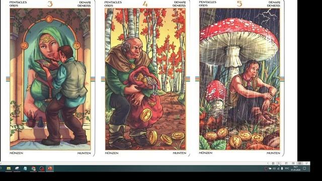 Когда произойдёт? Как по картам Таро узнать. Масть Пентакли. смотреть онлайн