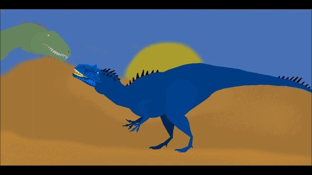 PPBA Saurophaganax Vs Carcharodontosaurus