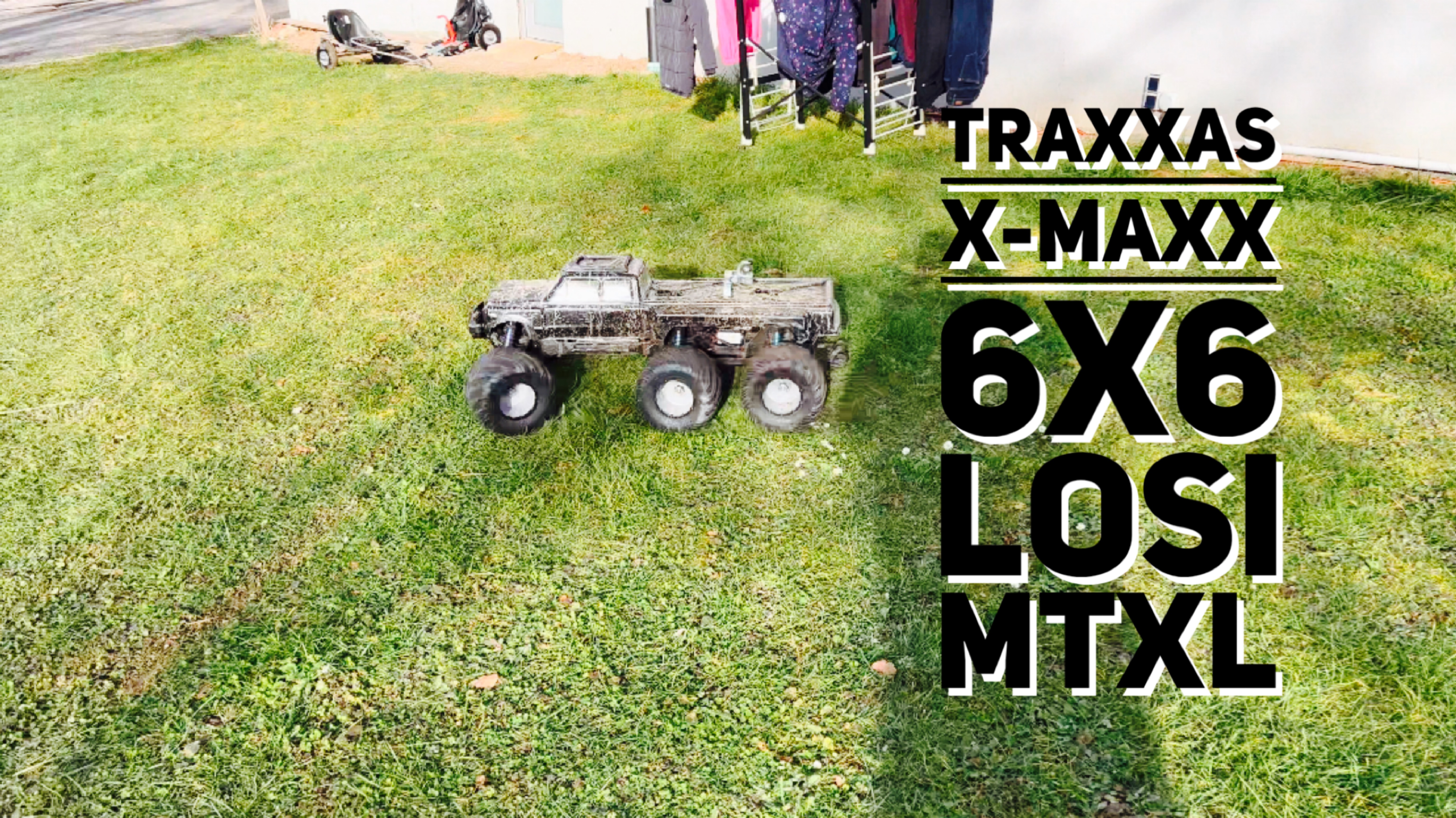 TRAXXAS X-MAXX 6X6 LOSI MTXL